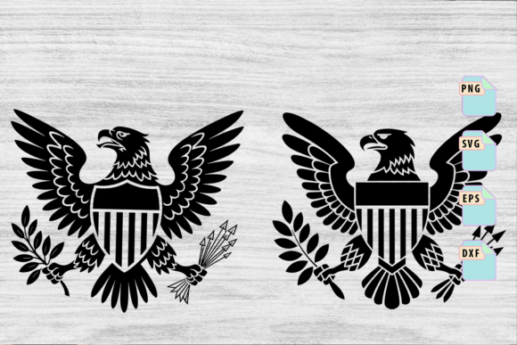 American Eagle Great Seal Svg for Crafts & Graphics