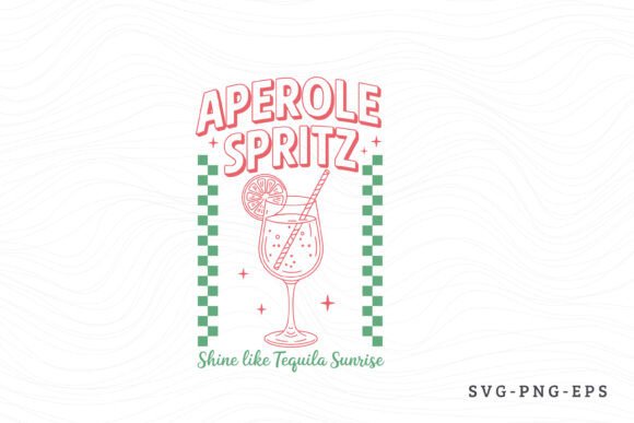 Aperol Spritz Summer Cocktail SVG PNG: A Graphics Craft for Publishers