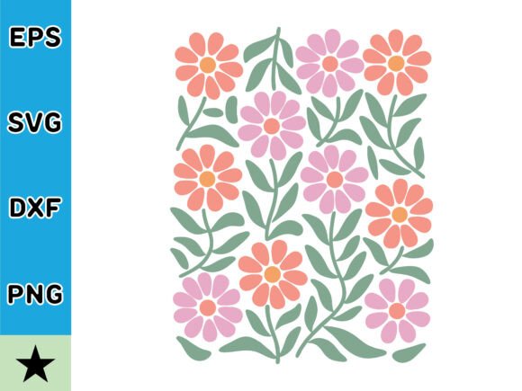 Boho Style Flower SVG Vector: A Versatile Design