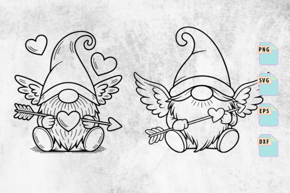 Cupid Gnome Valentine SVG Bundle Review
