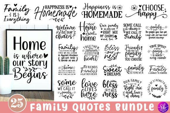 Family Quotes Svg Bundle: A Must-Have for Creative Crafts and Graphics