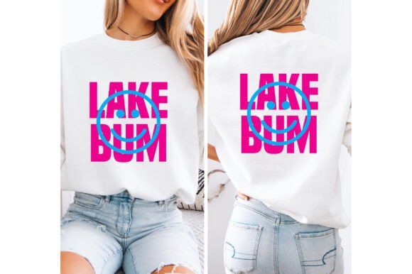 Lake Bum SVG PNG T Shirt: A Summer Graphics Gem for Crafts