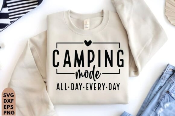 Review: Camping Mode SVG PNG for Creative Crafts Graphics