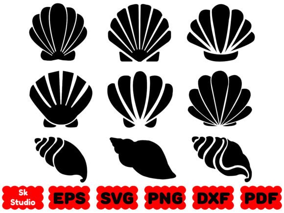 Seashell SVG Bundle: A Versatile Graphics Asset for Crafts