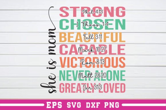 She is Mom SVG: A Versatile Design for Embroidery