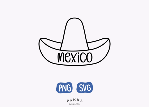 Sombrero Outline Svg: A Versatile Graphic for Crafts