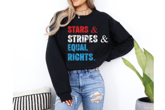 Stars and Stripes Equal Rights SVG PNG: A Crafty Graphics Gem