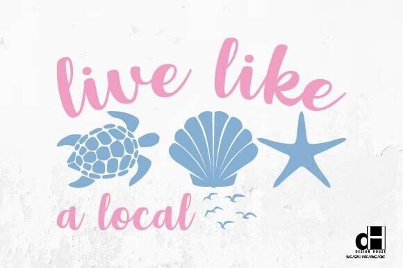 Summer Beach Turtle Doodle SVG PNG for Crafts and Graphics