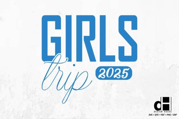 Summer Girls Trip 2025 Funny SVG PNG for Graphics and Crafts