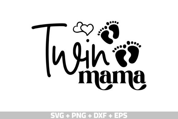 Twin Mama SVG: A Versatile Graphics Asset for Crafts